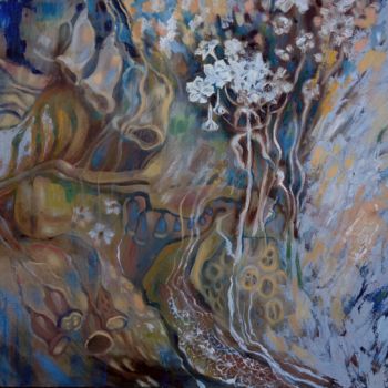 Painting titled "Mystery of the old…" by Olga Bagina, Original Artwork, Oil