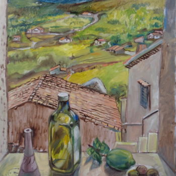 绘画 标题为“Olive Still Life” 由Olga Bagina, 原创艺术品, 油