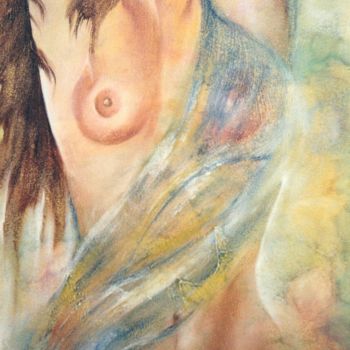Pintura intitulada "" Sensualidade à Fl…" por Olga Beltrão, Obras de arte originais, Óleo