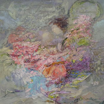 Картина под названием "Ветер" - Olga Didyk (Mykyta), Подлинное произведение искусства, Масло