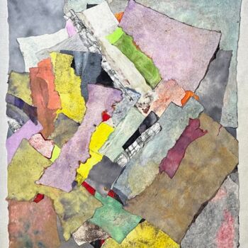 Arte textil titulada "Broken Memories #1" por Olga Finkel, Obra de arte original, Fibra textil