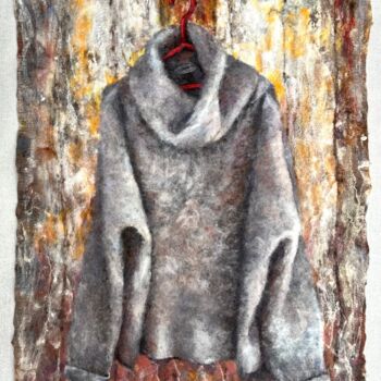 Arte têxtil intitulada "Hanging Loose" por Olga Finkel, Obras de arte originais, Fibra têxtil