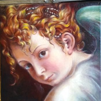 Pittura intitolato "Angel after Girolam…" da Oj, Opera d'arte originale, Olio