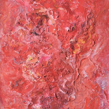 Schilderij getiteld "Painting "Energy of…" door Olga Nikanchikova, Origineel Kunstwerk, Olie