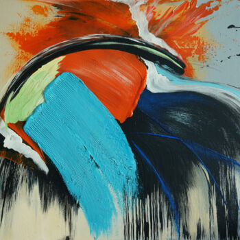 Peinture intitulée "Color abstraction #…" par Olga Pavlova, Œuvre d'art originale, Acrylique