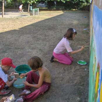 Instalacja zatytułowany „Atelier avec les en…” autorstwa Olga Recio, Oryginalna praca