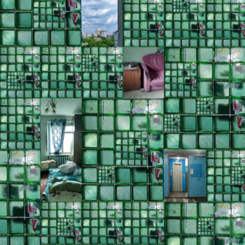 Arts numériques intitulée "Floors No1" par Olga Ryzuk, Œuvre d'art originale, Photographie numérique