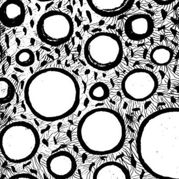 Printmaking titled "Cells of what you b…" by Fpi, Original Artwork