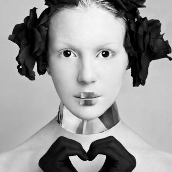 Fotografia intitulada "Love" por Olga Volodina, Obras de arte originais, Fotografia Manipulada