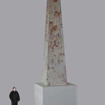 雕塑 标题为“obelisco” 由Olga & Anastasia, 原创艺术品