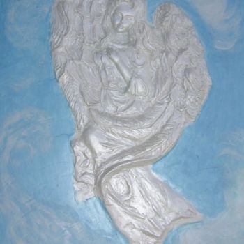 제목이 "The Bas-Relief Ange…"인 조형물 Sierova Olha로, 원작, 콘크리트