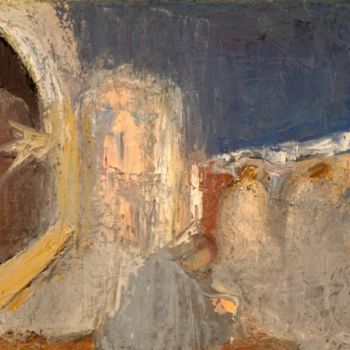 Malerei mit dem Titel "Heilige Nacht,/oil,…" von Olga, Original-Kunstwerk, Öl