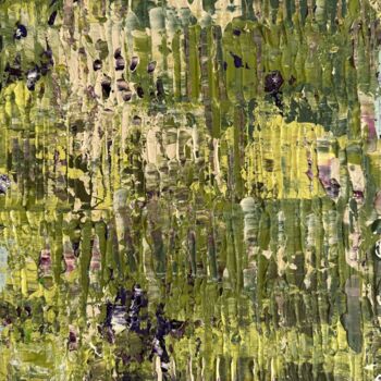 Pintura intitulada "Wildflowers imprint…" por Olia Blagov, Obras de arte originais, Acrílico