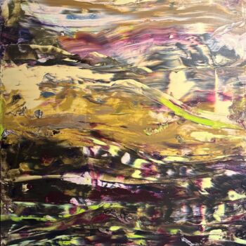 Painting titled "The space of uncert…" by Olia Blagov, Original Artwork, Acrylic