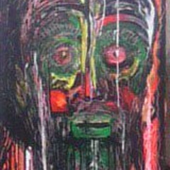Painting titled "IS THIS A SELF PORT…" by Olisa Nwadiogbu, Original Artwork