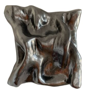 Sculpture titled "BEYOND" by Olita Art, Original Artwork, Plaster Mounted on Wood Stretcher frame