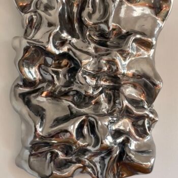 雕塑 标题为“FACES” 由Olita Art, 原创艺术品, 石膏
