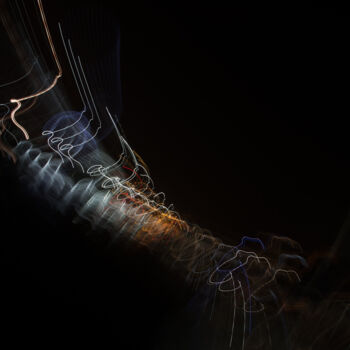 Photographie intitulée "Electric tunnel.jpg" par Olive, Œuvre d'art originale, Photographie numérique