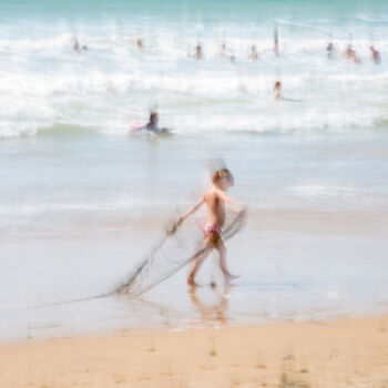 Fotografía titulada "Traîne marine.jpg" por Olive, Obra de arte original, Fotografía digital