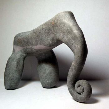 Escultura intitulada "galephant" por Oliv, Obras de arte originais, Média Mixtas