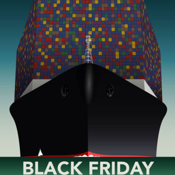 Digital Arts titled "Black Friday" by Oliveoil, Original Artwork, 2D Digital Work