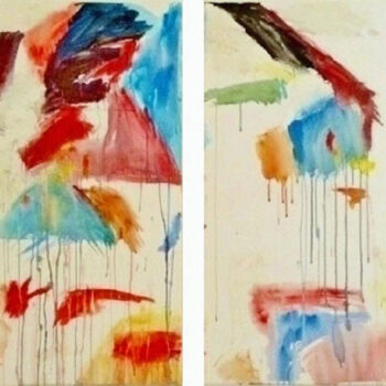 Картина под названием "Audace" - Olivia Appelius, Подлинное произведение искусства, Акрил