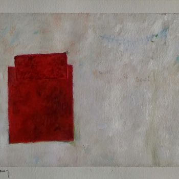 Malerei mit dem Titel "Un soir et un matin…" von Olivier Biarez, Original-Kunstwerk, Acryl