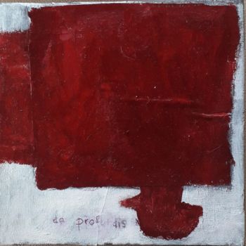 Pittura intitolato "De profundis" da Olivier Biarez, Opera d'arte originale, Acrilico