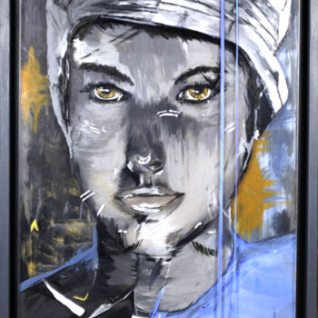 Картина под названием "TRANSPARENCIES" - Olivier Boulanger, Подлинное произведение искусства, Акрил Установлен на плексиглас