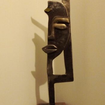 Escultura titulada "Simple rondeur" por Olivier Capdevila, Obra de arte original, Acero inoxidable
