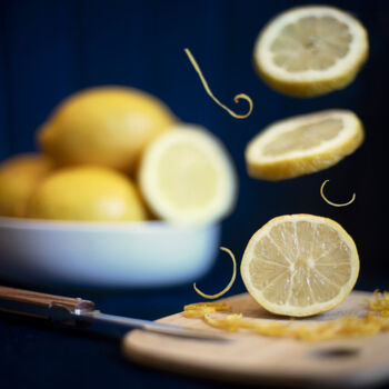 Photographie intitulée "Citron" par Olivier Chiroux, Œuvre d'art originale, Photographie numérique