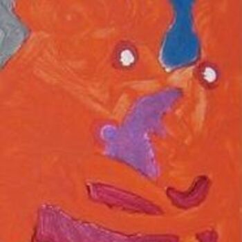Peinture intitulée "Tomber nez à nez" par Olivier Dumont, Œuvre d'art originale