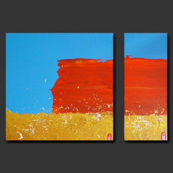 Painting titled "ULURU" by Odl - Olivier Durand Lailler, Original Artwork