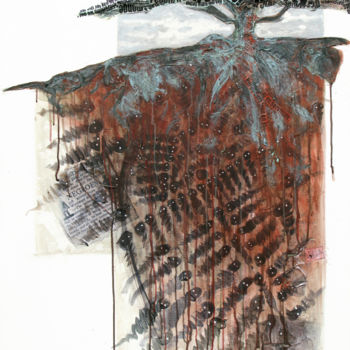 Pittura intitolato "Mapou" da Olivier Grolleau, Opera d'arte originale