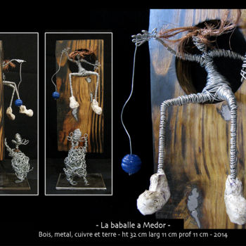 Escultura intitulada "la-baballe-a-medor" por Olivier Grolleau, Obras de arte originais