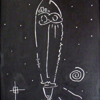 Рисунок под названием "Constellations..." - Olivier Horen, Подлинное произведение искусства, Другой