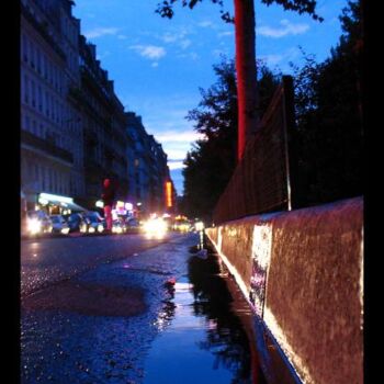 Fotografie mit dem Titel ""Les trottoirs de P…" von Olivier Horen, Original-Kunstwerk