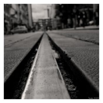 Photography titled "Ligne de conduite..." by Olivier Horen, Original Artwork