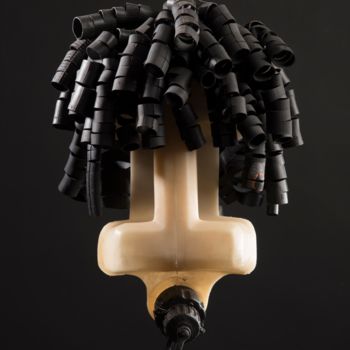 Escultura titulada "Chambre à Hair.jpg" por Olivier Mercier, Obra de arte original