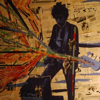 Installatie getiteld "Bob Dylan" door Olivier Rasquin, Origineel Kunstwerk