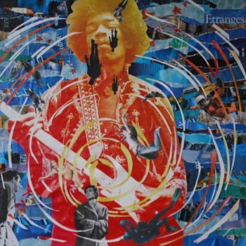 Installation titled "Jimmy Hendrix" by Olivier Rasquin, Original Artwork
