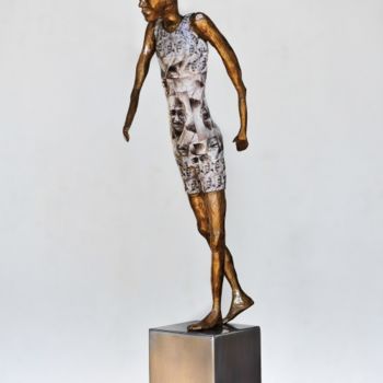 Скульптура под названием ""OsCar, Ghandi",bro…" - Olivier Chalmin, Подлинное произведение искусства