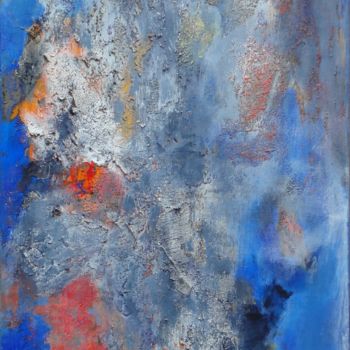 Painting titled "2013-08-glacier-d-a…" by Olivier Caruso, Original Artwork, Oil