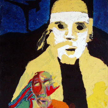 Peinture intitulée "Hell Lucy Nation" par Olivier Damien, Œuvre d'art originale
