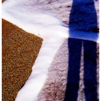 Photographie intitulée "Bord de plage 10" par Olivier Dayot, Œuvre d'art originale, Photographie manipulée
