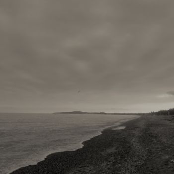 Photographie intitulée "La plage.jpg" par Olivier Follin, Œuvre d'art originale, Photographie numérique