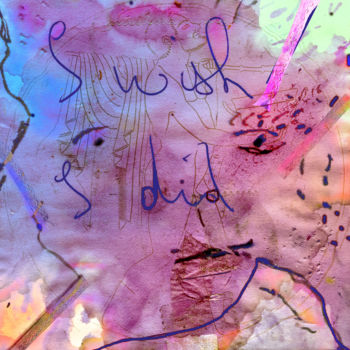Digitale Kunst mit dem Titel "I wish I did" von Olivier Gilet, Original-Kunstwerk, Digitale Malerei