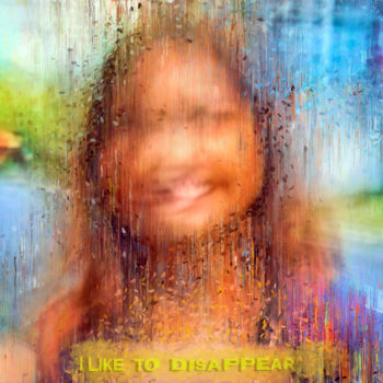 Digital Arts titled "I like to disappear" by Olivier Gilet, Original Artwork, Digital Painting