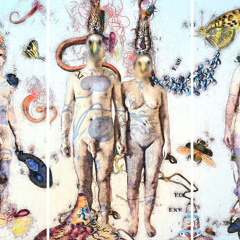 Arte digital titulada "biological concerns…" por Olivier Gilet, Obra de arte original, Pintura Digital