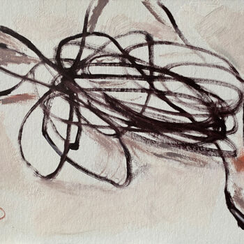 Картина под названием "Spiderweb" - Olya Borisova, Подлинное произведение искусства, Масло